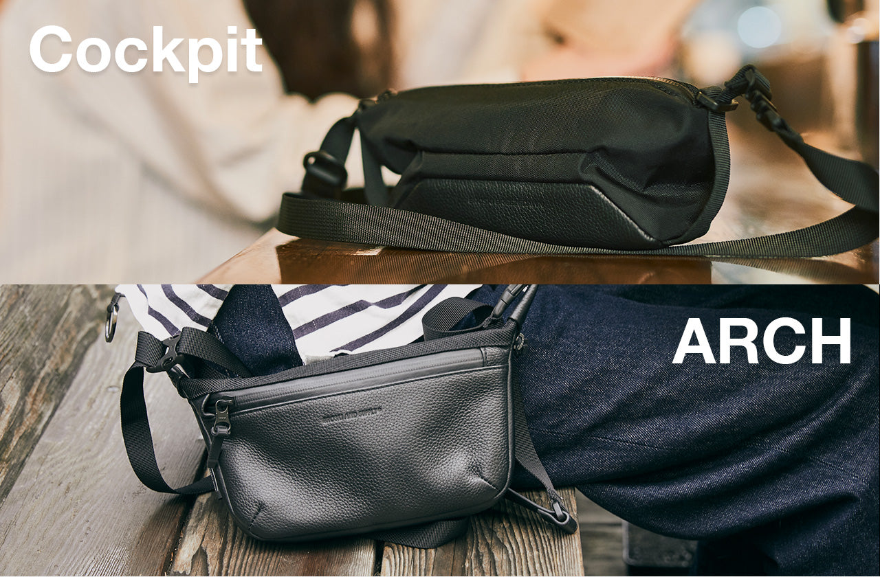 Cockpit&ARCH】Comparing BROSKI's Popular Shoulder Bags! | BROSKI